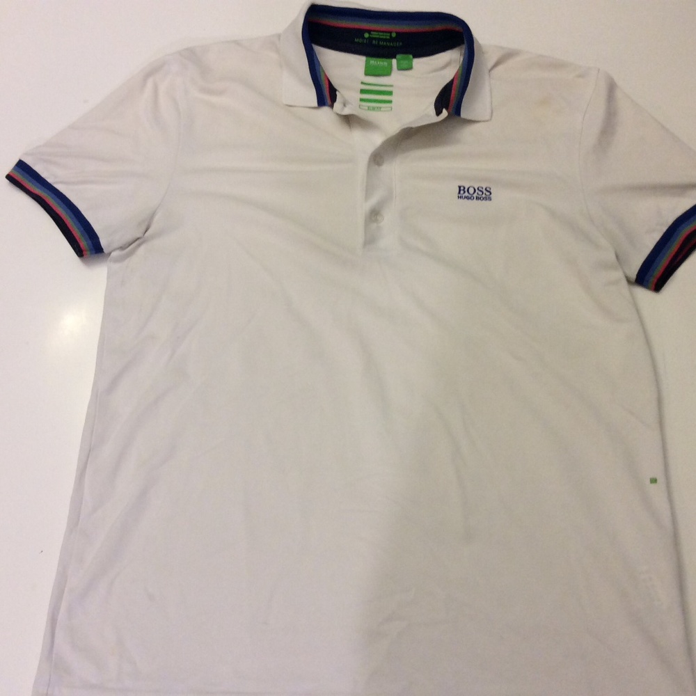 Men’s Hugo Boss Vintage button up size medium slim fit - Picture 1 of 4